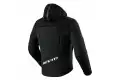 Rev'it Proxy H2O Motorcycle Jacket Black White