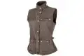 Tucano Urbano woman gilet Clarabella cotton brown