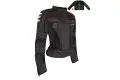 Giubbotto moto donna estivo Befast Sirio Lady Nero