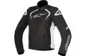 Alpinestars Stella T-Jaws Waterproof women jacket black white