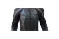 Giudici Rebel racing summer leather jacket Black Grey