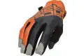 Acerbis MX X-H cross gloves Orange Grey