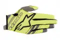 Alpinestars Radar Gloves Yellow Fluo Gray