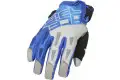 Acerbis CE MX X-KID cross child gloves Blue Grey