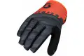 Scott 350 Dirt MX Gloves Black Orange