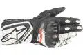 Alpinestars STELLA SP-8 V3 woman leather gloves Black White