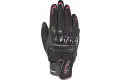 Ixon RS RISE AIR woman summer leather and tex gloves Black Fuchsia