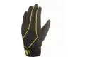 Summer motorcycle gloves OJ FLAME Black Yellow Fluo