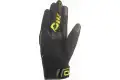 Summer motorcycle gloves OJ FLAME Black Yellow Fluo