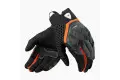 Rev'it Veloz Black Orange Summer Motorcycle Gloves
