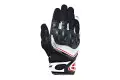 Ixon leather and fabric summer gloves RS Drift black white