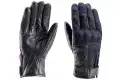 Blauer leather summer gloves Combo Denim black