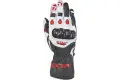 Ixon RS CIRCUIT 2 leather summer gloves Black White Red