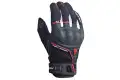 Ixon Rs Grip HP Summer Leather Gloves Black White Red