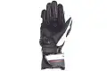 Ixon RS Rallye HP summer motorcycle leather gloves white black red