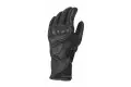 Macna leather summer gloves Solid OutDry WP black