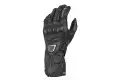 Macna leather summer gloves Street R with Kevlar reinforcements black