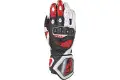 Ixon RS GENIUS REPLICA leather gloves Black White Red