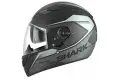 Shark Helmet Vision-R Syntic Mat Black Silver Anthracite