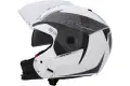 CABERG Hyper-X Mod full-face helmet col. white-anthracite
