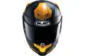 Casco integrale HJC RPHA 70 Octar MC3SF grigio cangiante blu giallo