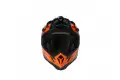 Acerbis Steel Carbon 2206 Carbon Orange Black Cross Helmet