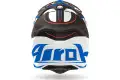 Airoh Strycker Skin Cross Helmet Blue Matt