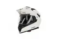 Acerbis Flip 2206 White intergral touring helmet