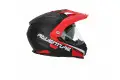 Acerbis Flip 2206 Grey Red intergral touring helmet