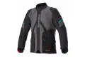 Alpinestars MONTEIRA DRYSTAR XF motorcycle jacket Tar Grey Black Blue