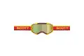Scott Off-road Goggles Fury red yellow lens yellow chrome