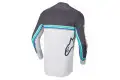 Alpinestars FLUID SPEED cross jersey Anthracite Light Grey Blue