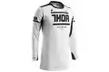 Maglia cross Thor Prime Fit Squad bianco nera