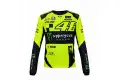 VR46 Replica Monza LONG-SLEEVE T-SHIRT FLUO YELLOW