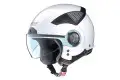 Nolan N33 40 th Edition N-Com jet helmet pure white