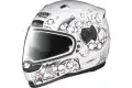 NOLAN N85 Frizzy N-Com  full-face helmet col. metal white