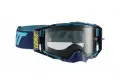 Leatt Velocity 6.5 cross goggle Ink Blu Light Grey lens