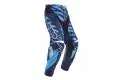 Pantaloni cross Axo Dyemax animalier Blu