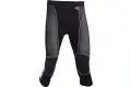 Riday MEDIUM WEIGHT 3-4 PANTS Black Silver