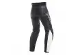 Dainese ASSEN LADY leather trousers black white