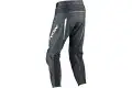 Ixon leather trousers Fighter black white