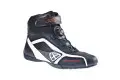 Ixon Assault motorcycle Shoes Black White Red