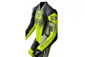 Berik LS1-191318 leather suit Black Yellow