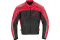 Alpinestars Spinner leather jacket black-red