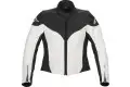 Alpinestars Stella Ice leather women jacket white-black