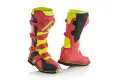 Acerbis X-Pro V cross boots Red Yellow