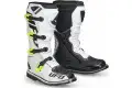 Ufo Plast OBSIDIAN cross boots White Fluo Yellow