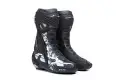 TCX RT-RACE motorcycle racing boots Black White Gray