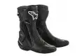 Alpinestars SMX PLUS V2 GORETEX Road Racing Boots Black Silver