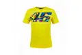 VR46 46 HELMET T-Shirt YELLOW